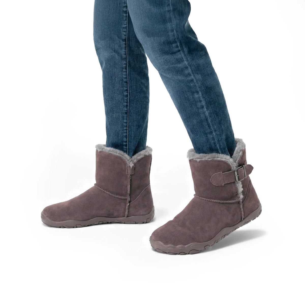 Cozely - Women's Fur-Lined & Ergonomic Barefoot Shoes
