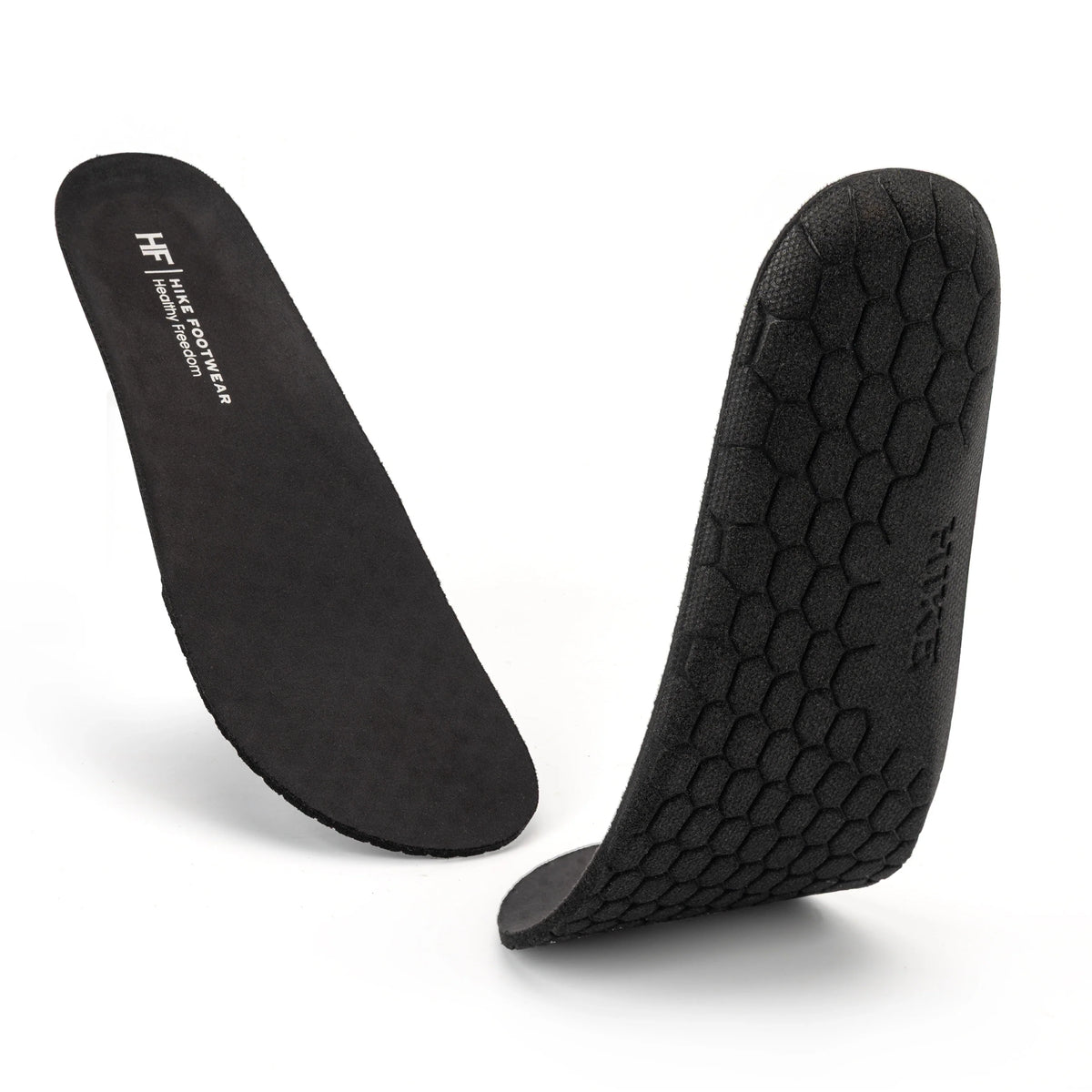 Black Barefoot Insoles – High-Density Foam Comfort