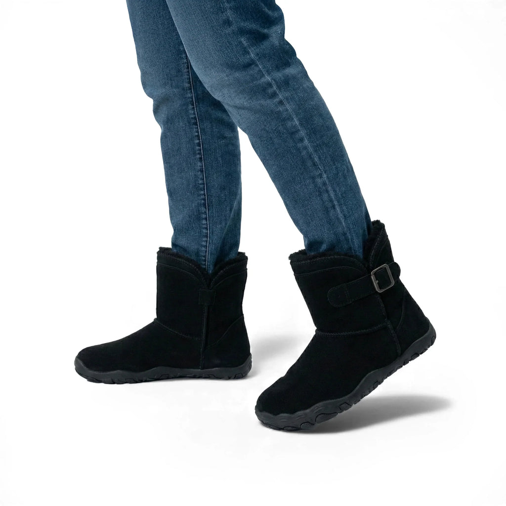 Cozely - Women's Fur-Lined & Ergonomic Barefoot Shoes