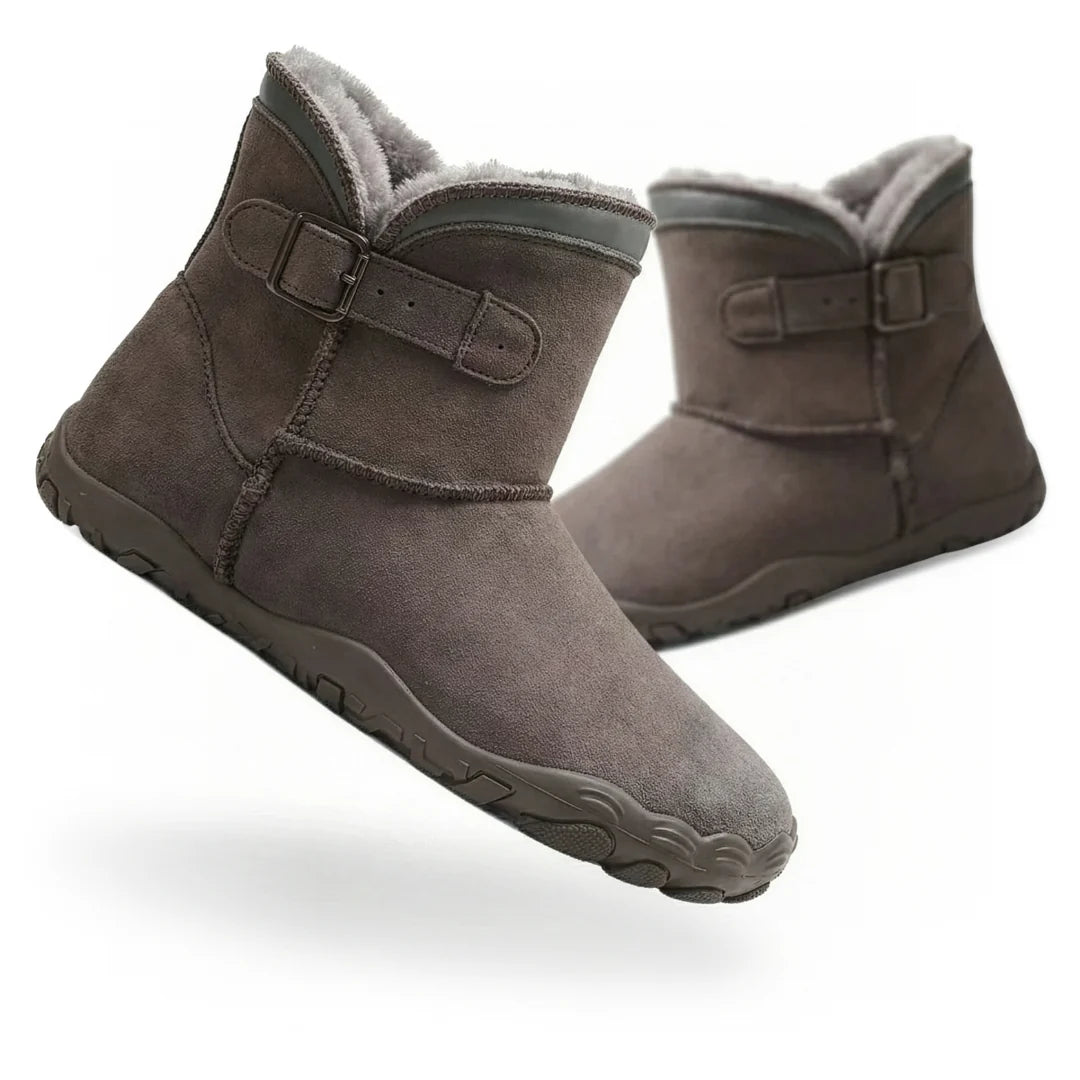 Cozely - Women's Fur-Lined & Ergonomic Barefoot Shoes