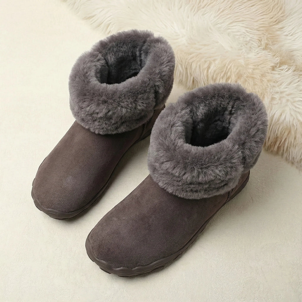 Cozely - Women's Fur-Lined & Ergonomic Barefoot Shoes