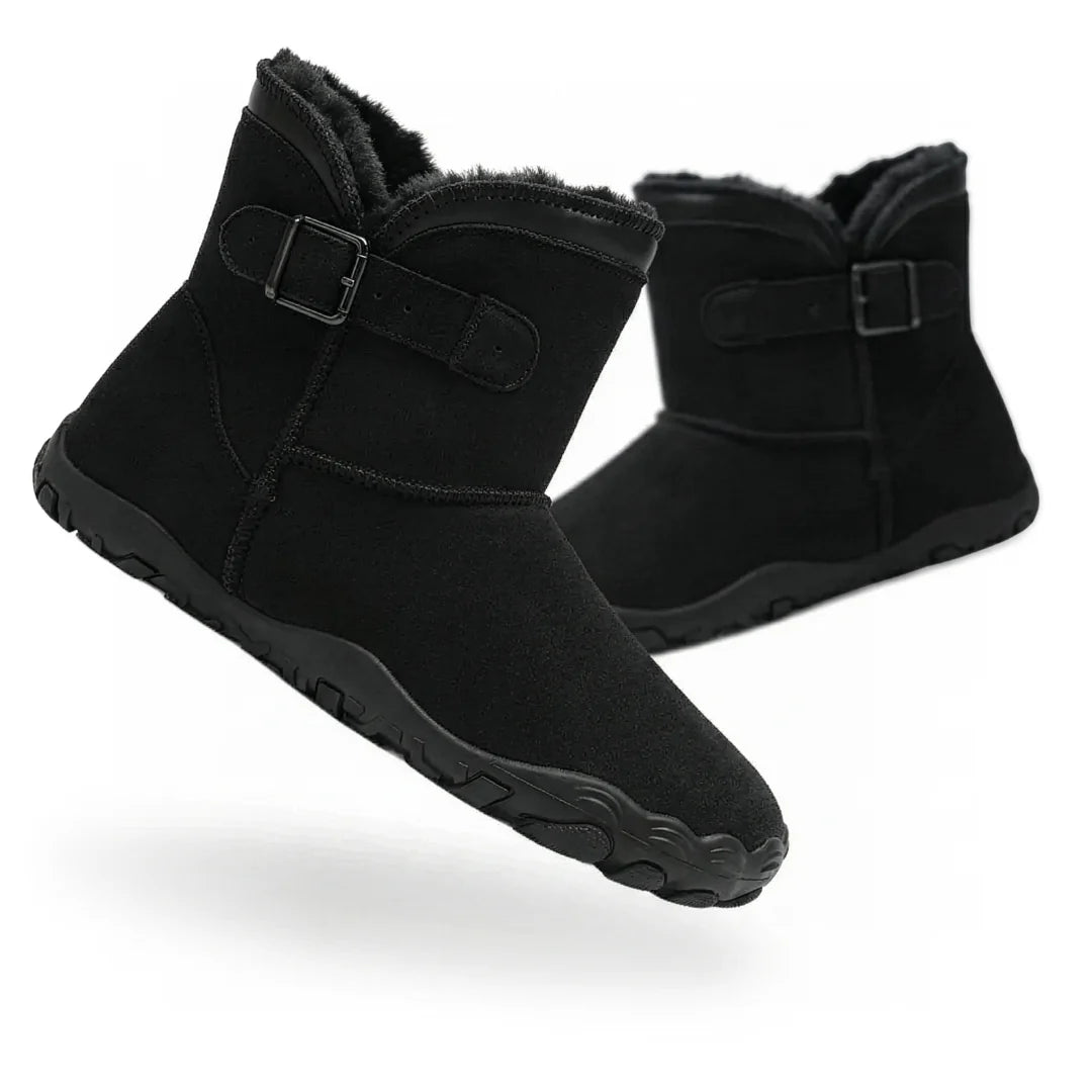 Cozely - Women's Fur-Lined & Ergonomic Barefoot Shoes