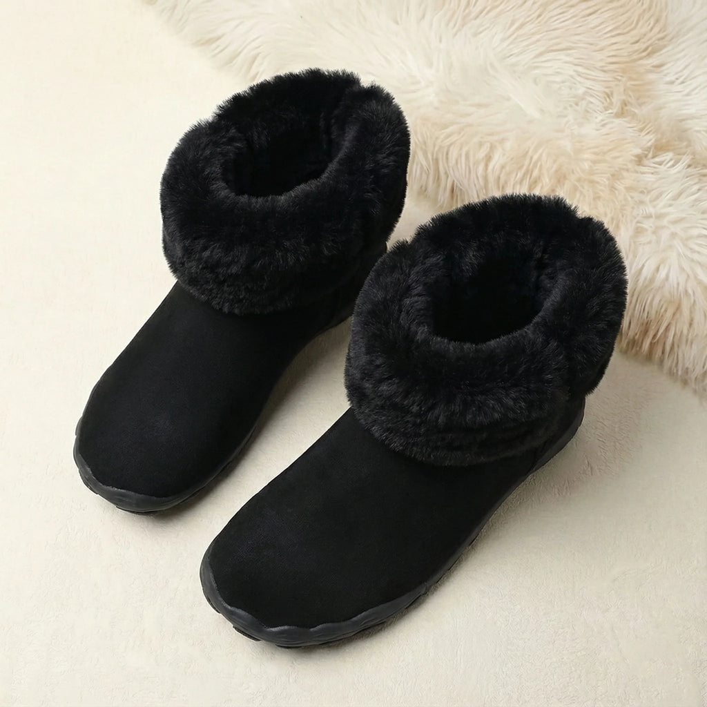 Cozely - Women's Fur-Lined & Ergonomic Barefoot Shoes