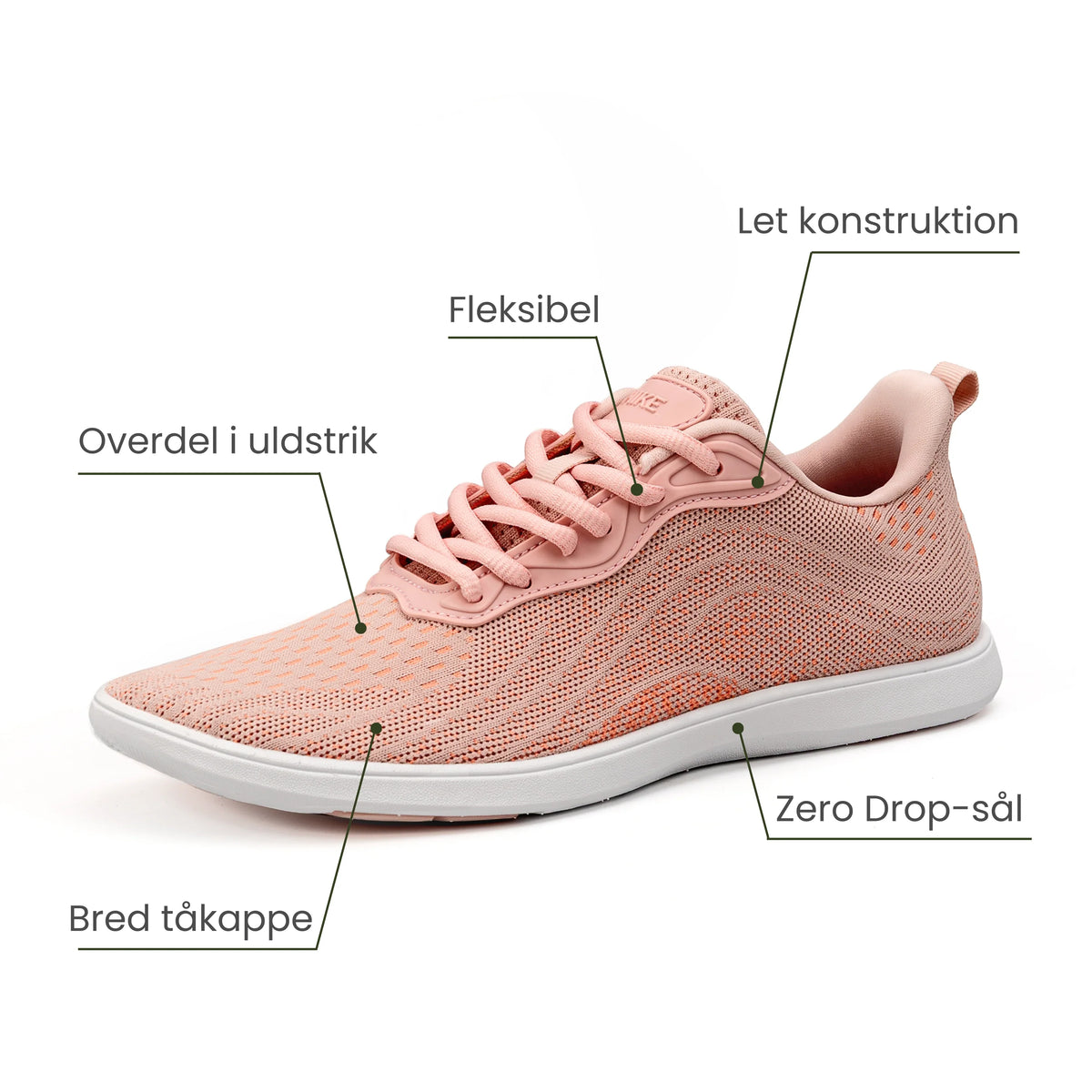 Rosé Sky — Hands-Free Barefoot Shoes for Pain-Free Walking