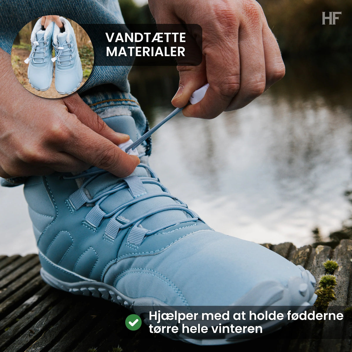 Caspar Pro - Non-slip & Water-Resistant Winter Barefoot Shoe
