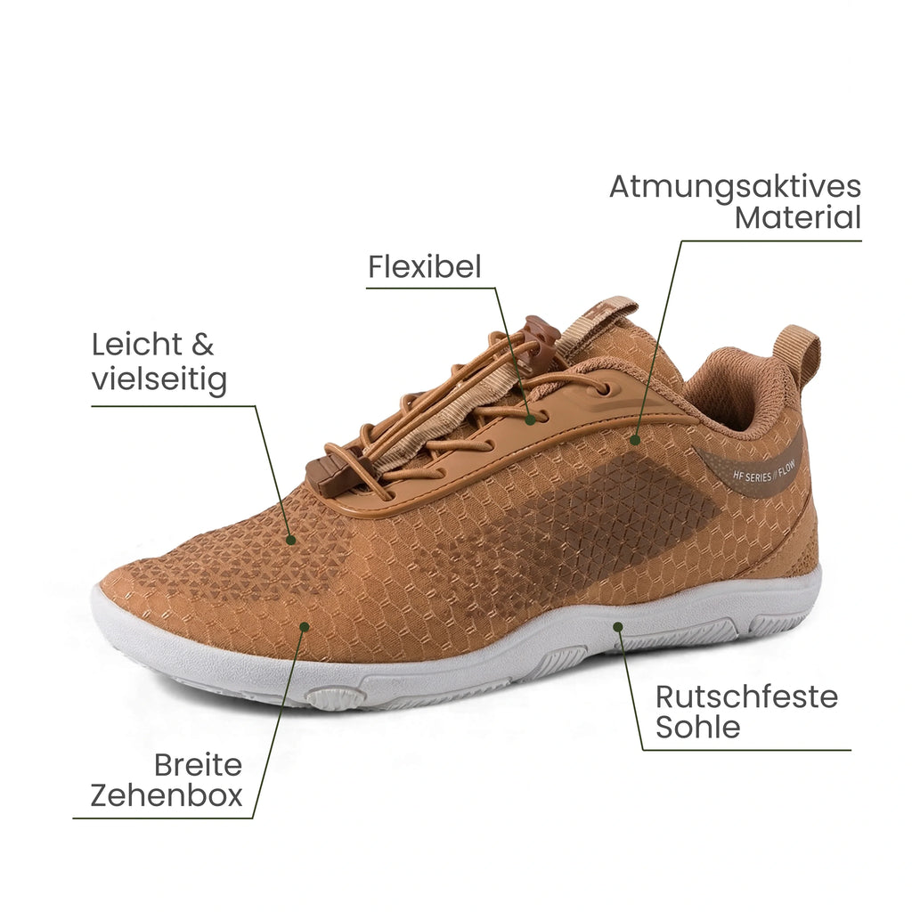 HF Flow – Minimalistic Shoes for Foot. Knee & Back Pain