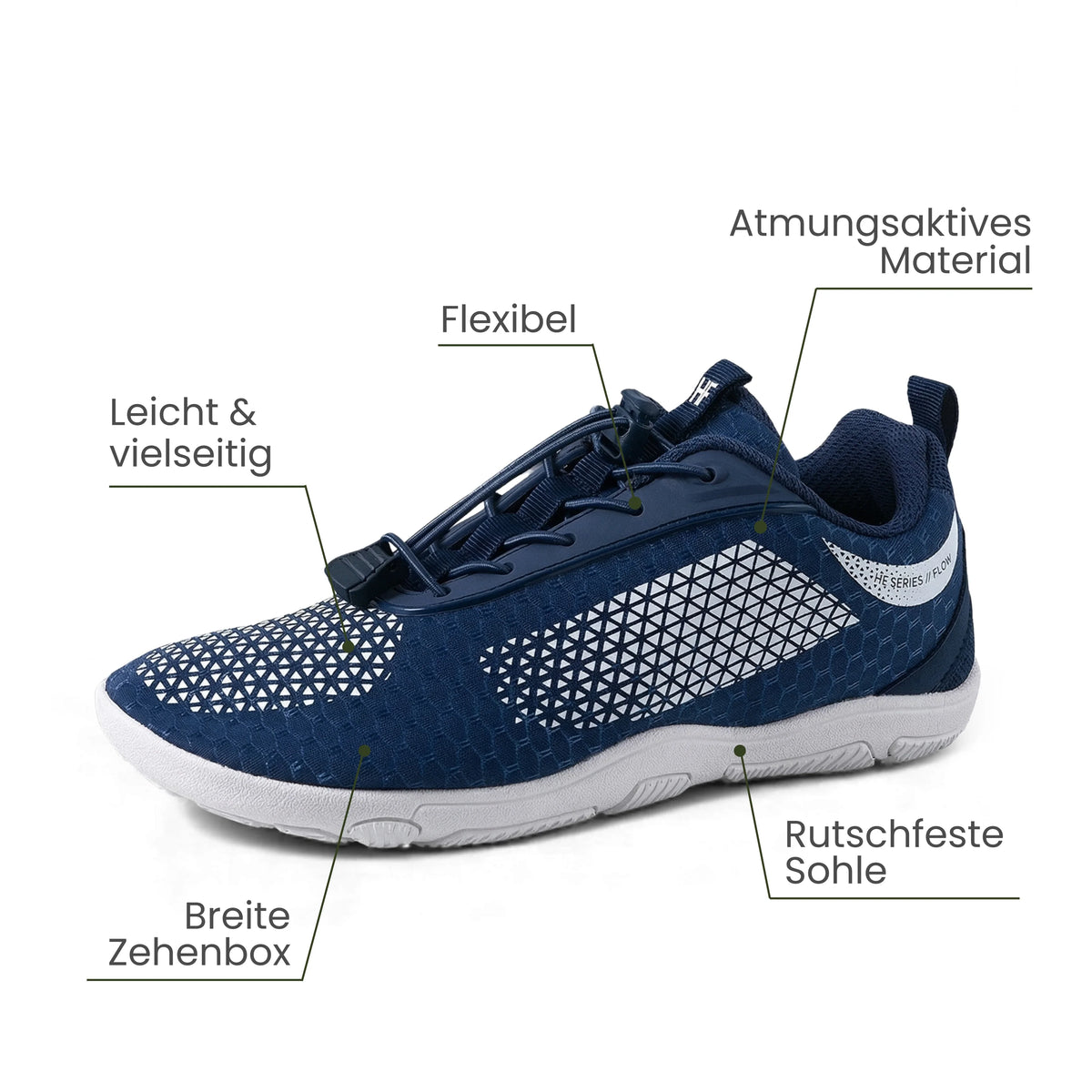 HF Flow – Minimalistic Shoes for Foot. Knee & Back Pain