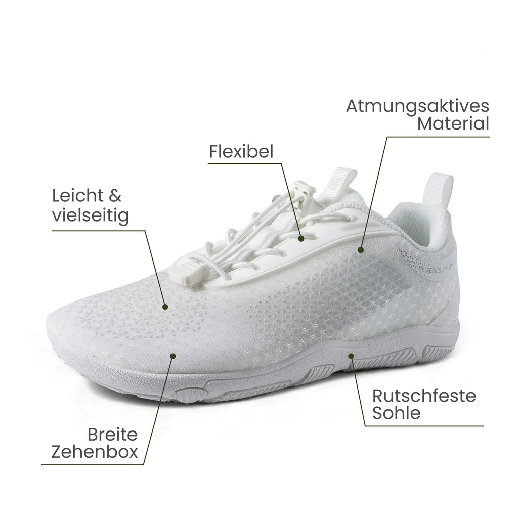 HF Flow – Minimalistic Shoes for Foot. Knee & Back Pain