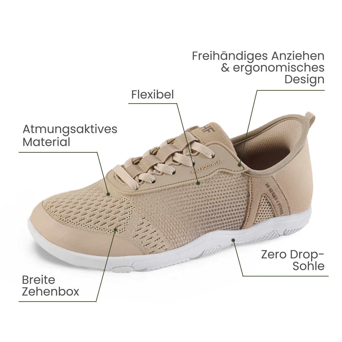 HF Stride – Hands-Free & Ergonomic Barefoot Shoes
