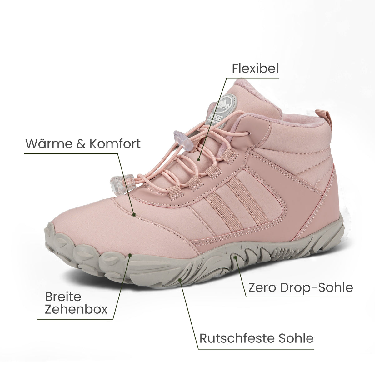 Kasdava Pro -  Non-slip & Water-resistant Winter Barefoot Shoe