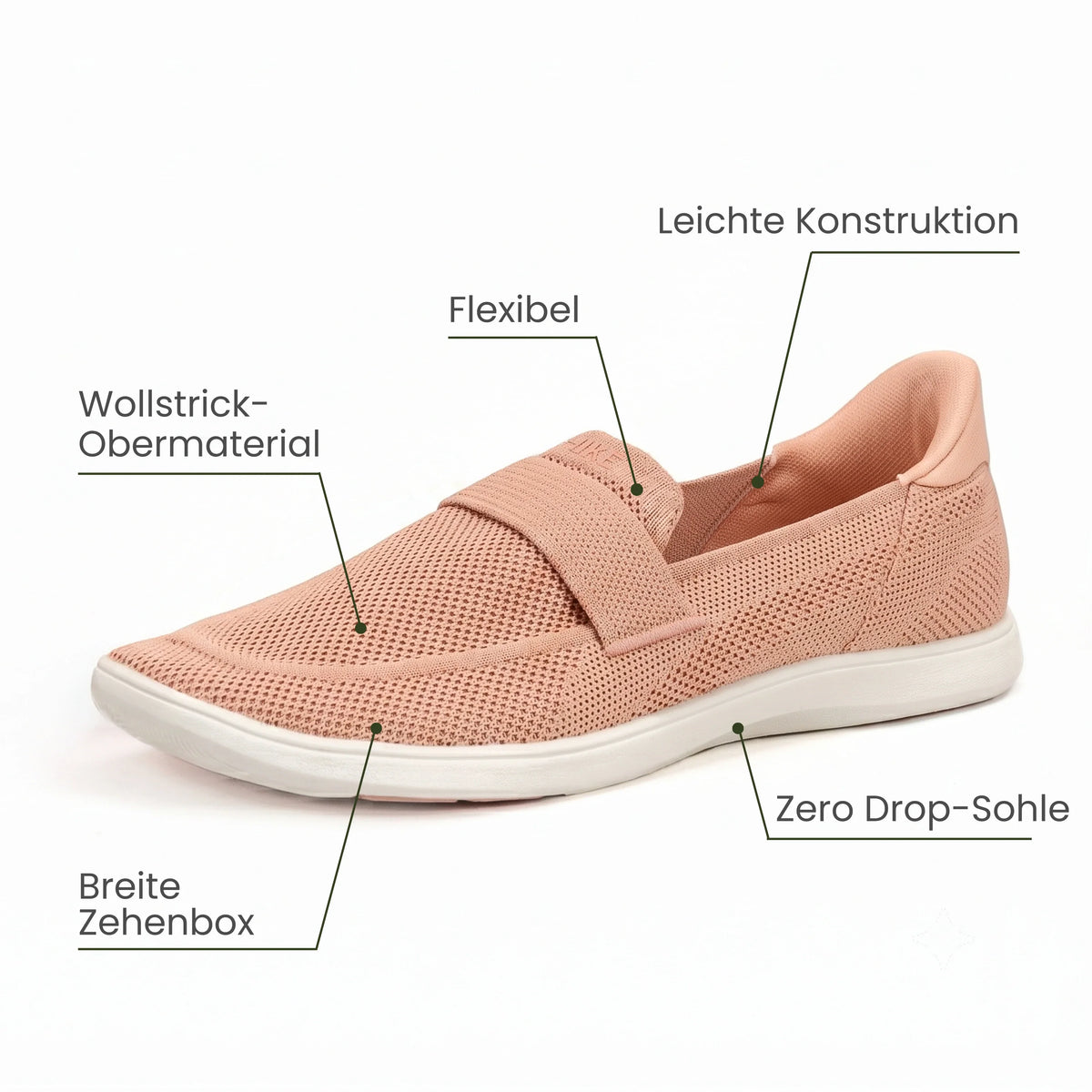 Valenza - Hands-Free Barefoot Dress Shoe