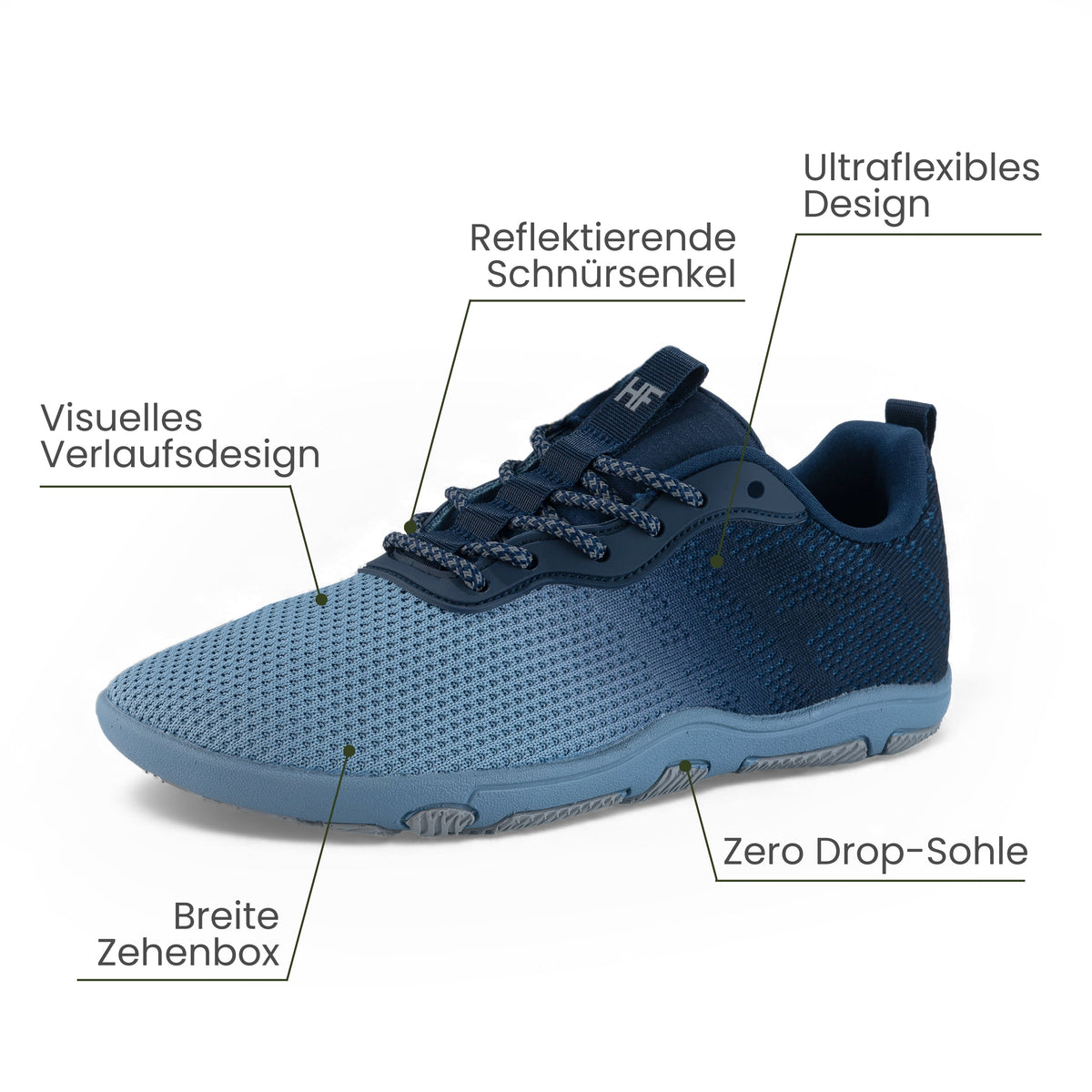 HF Shade - Barefoot Shoes for All-Day Comfort & Foot Pain Relief