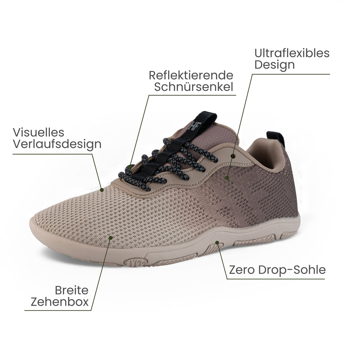 HF Shade - Barefoot Shoes for All-Day Comfort & Foot Pain Relief