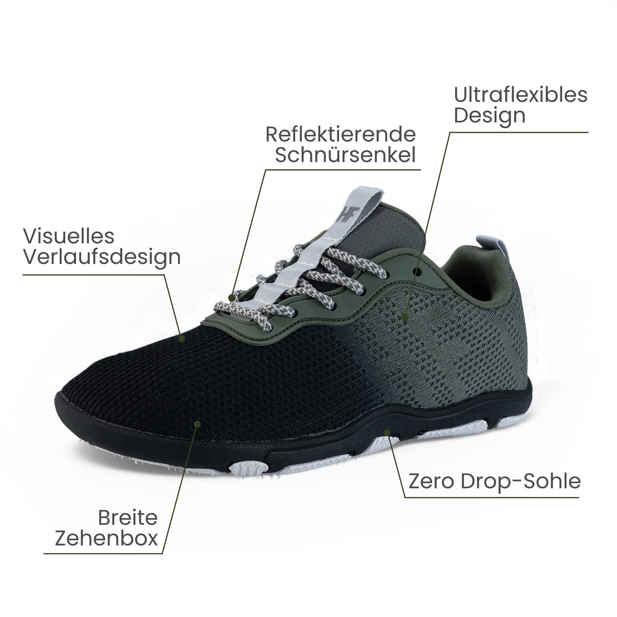 HF Shade - Barefoot Shoes for All-Day Comfort & Foot Pain Relief