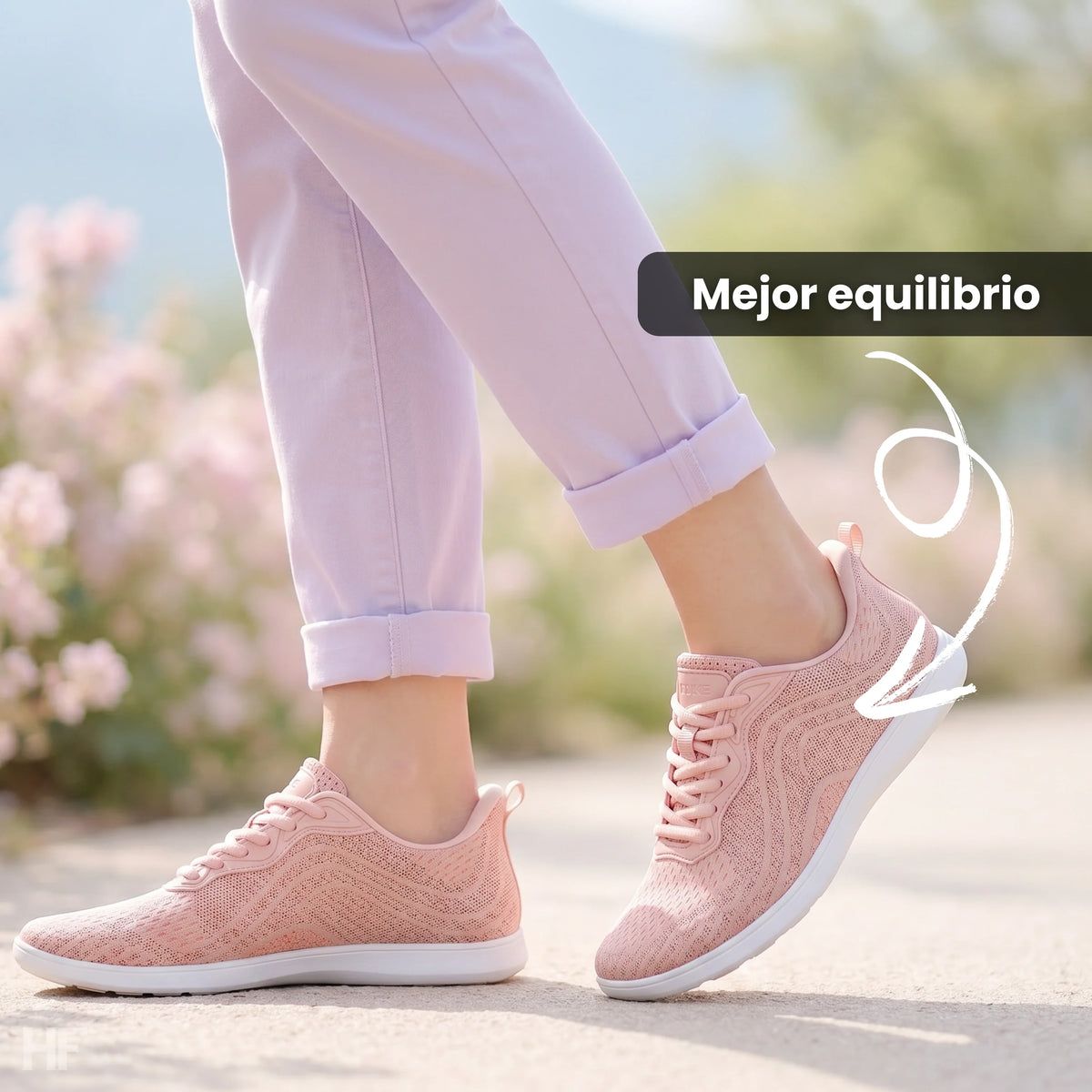 Rosé Sky — Hands-Free Barefoot Shoes for Pain-Free Walking
