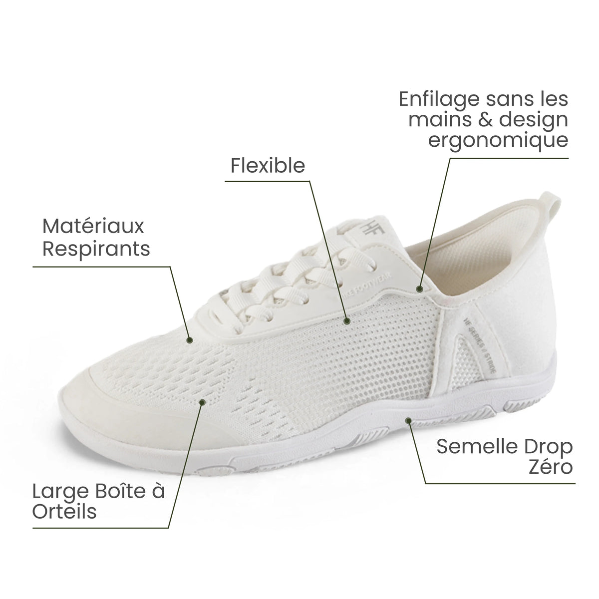 HF Stride – Hands-Free & Ergonomic Barefoot Shoes
