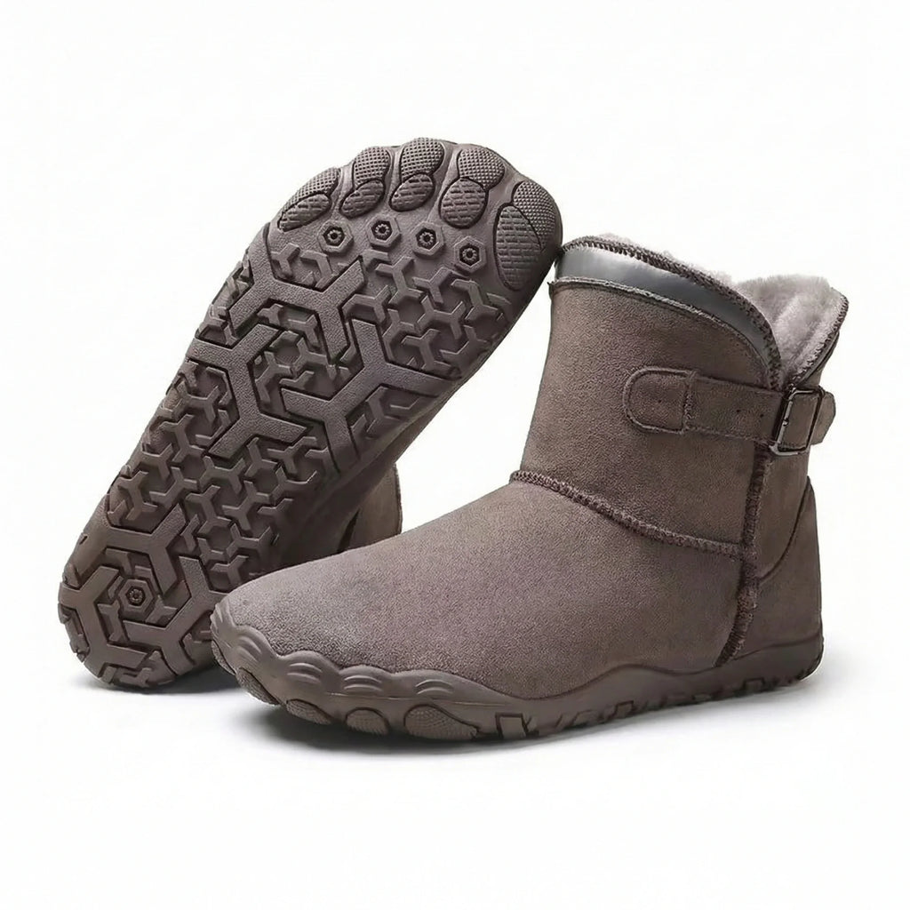 Cozely - Women's Fur-Lined & Ergonomic Barefoot Shoes