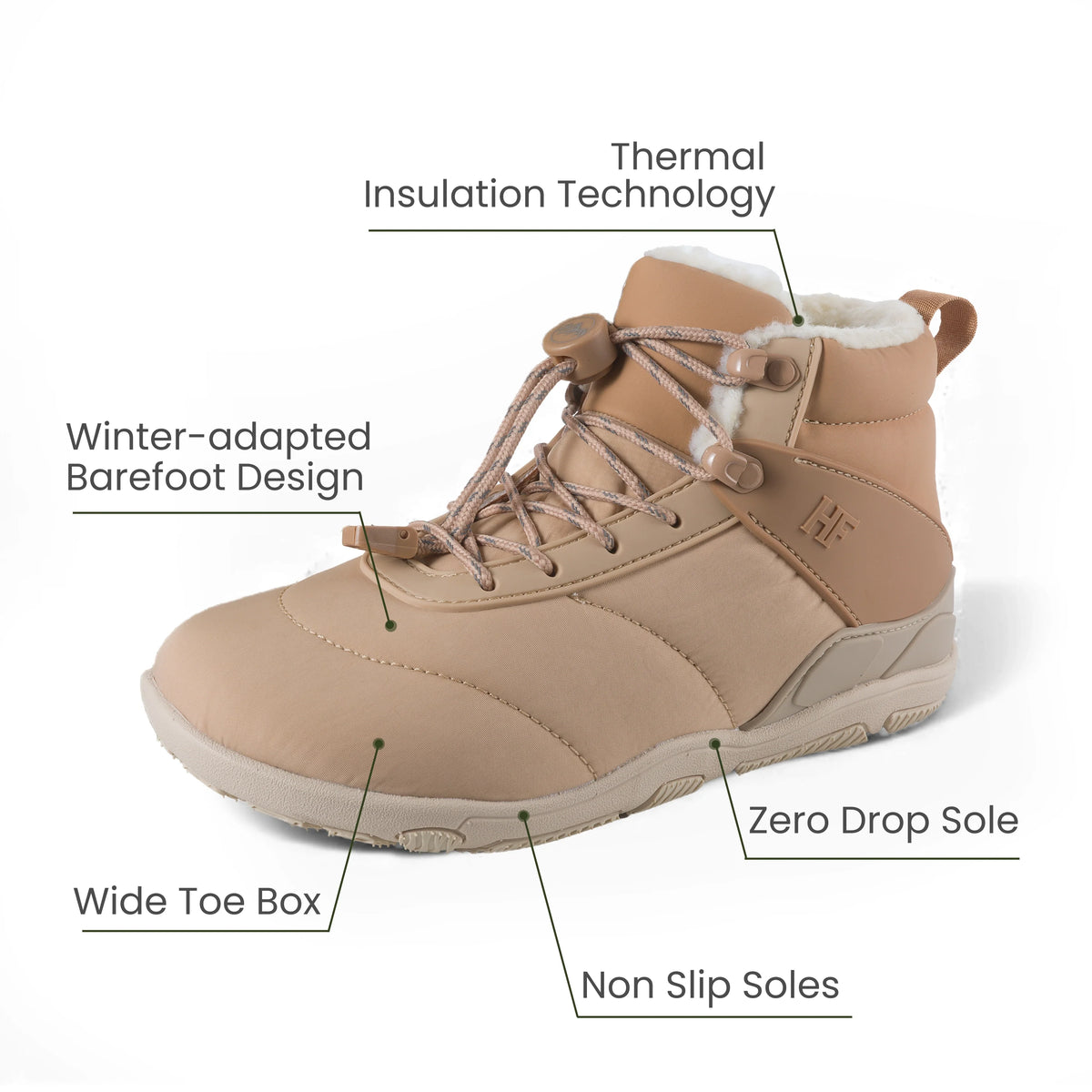 HF Azura – Ergonomic & Supportive Winter Barefoot Shoes