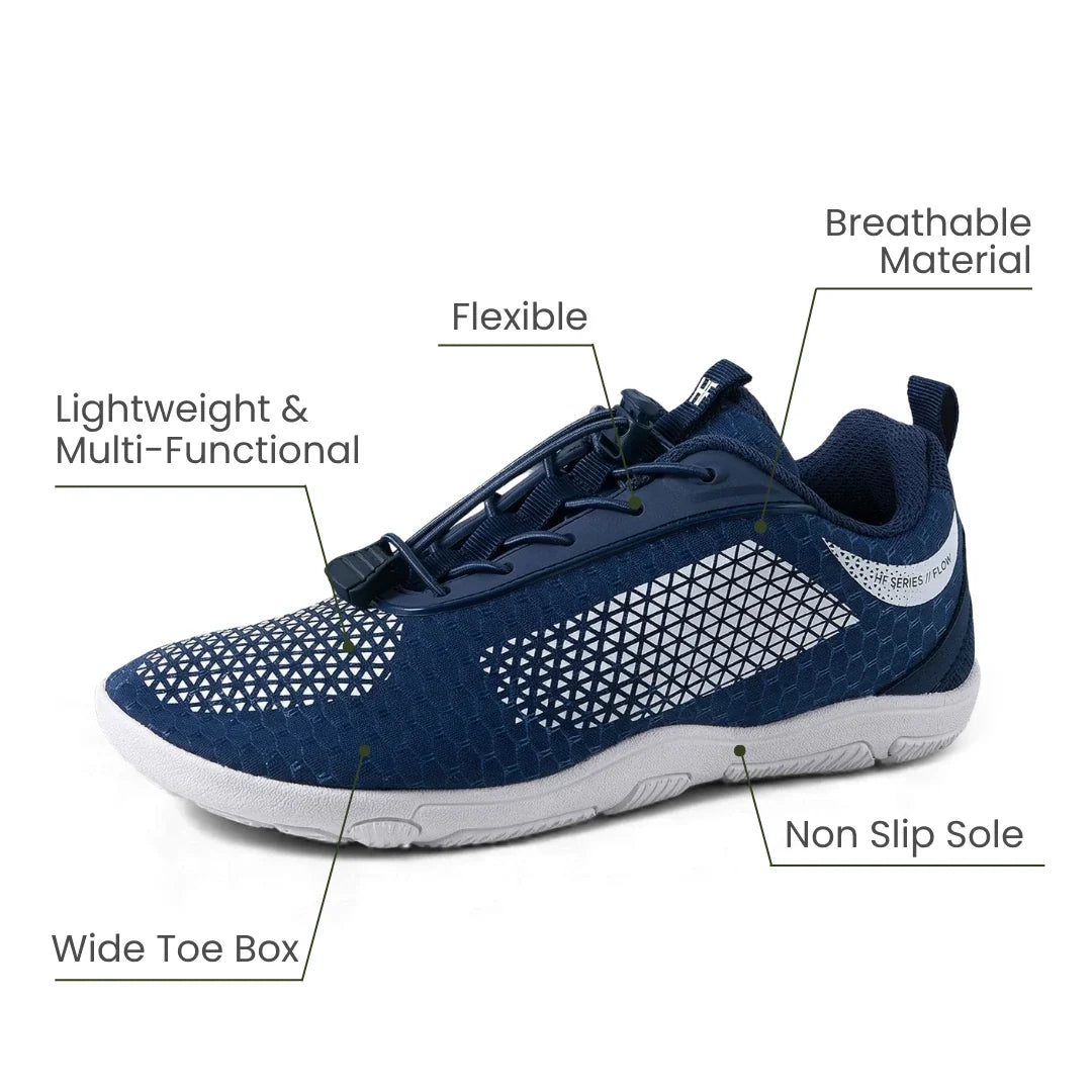 HF Flow – Minimalistic Shoes for Foot. Knee & Back Pain