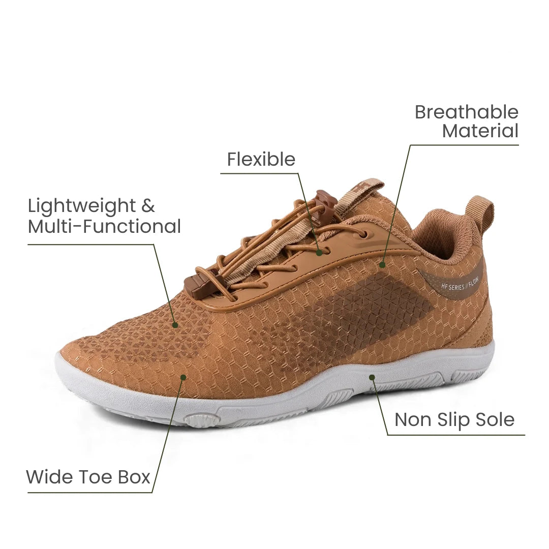 HF Flow – Minimalistic Shoes for Foot. Knee & Back Pain