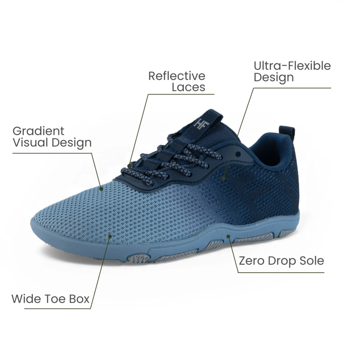 HF Shade - Barefoot Shoes for All-Day Comfort & Foot Pain Relief