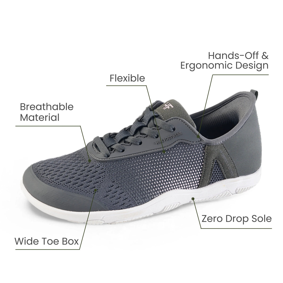 HF Stride – Hands-Free & Ergonomic Barefoot Shoes (CC)