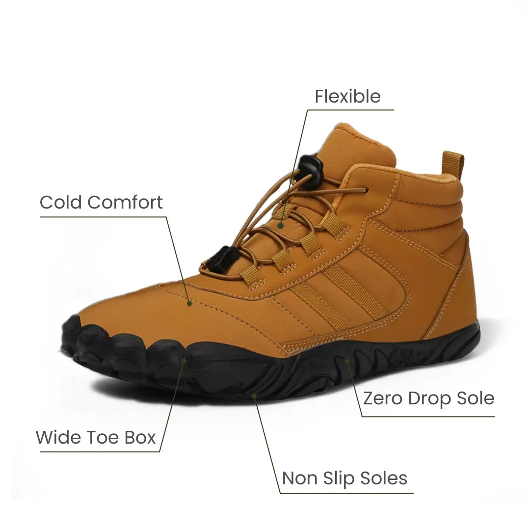 Kasdava Pro -  Non-slip & Water-resistant Winter Barefoot Shoe