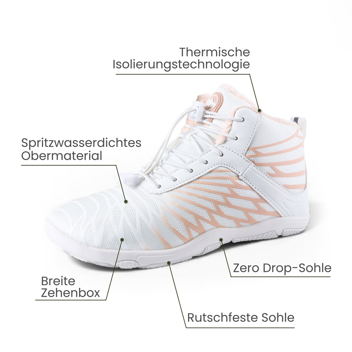 Lorax Comfort – Ergonomic & Supportive Winter Barefoot Shoes
