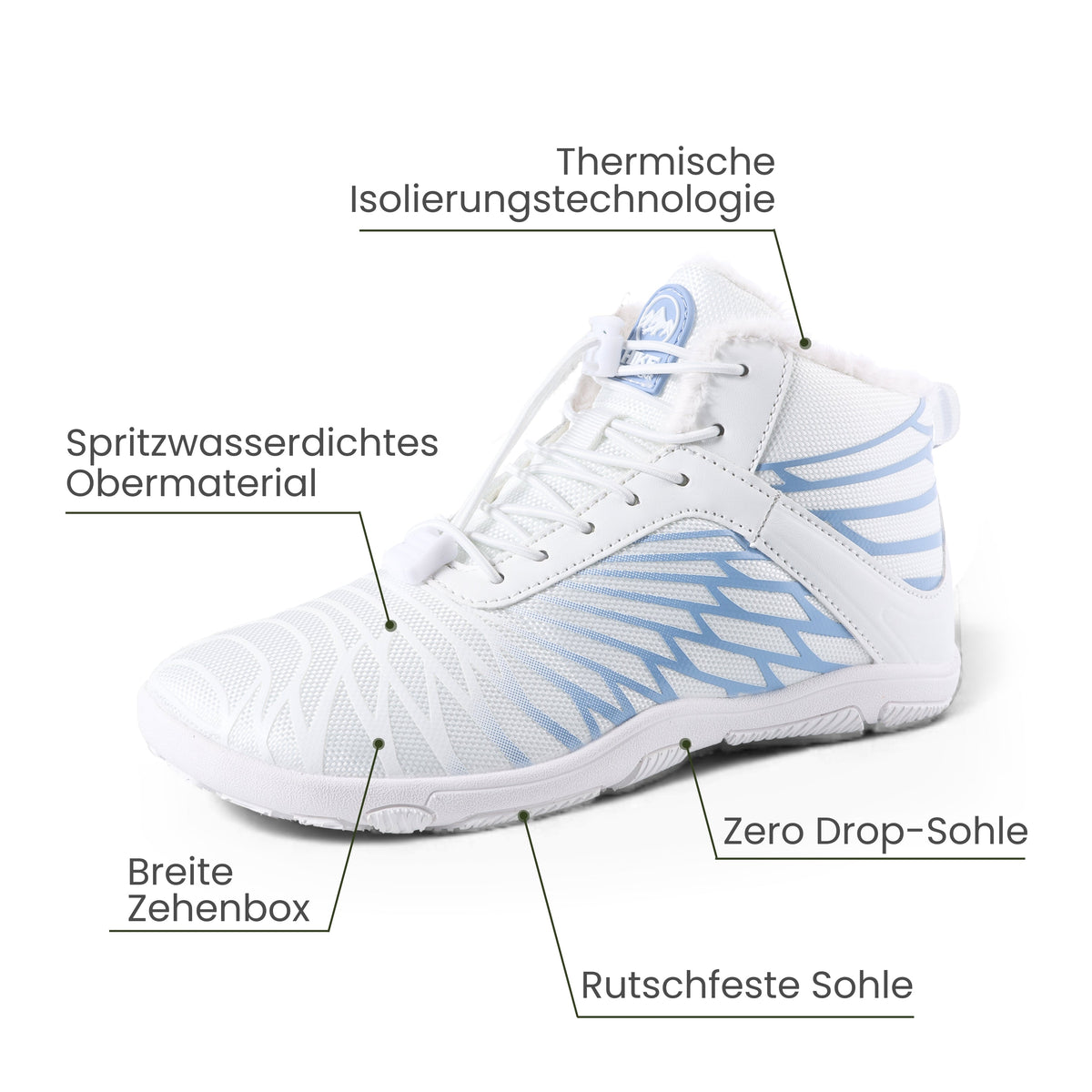 Lorax Comfort – Ergonomic & Supportive Winter Barefoot Shoes
