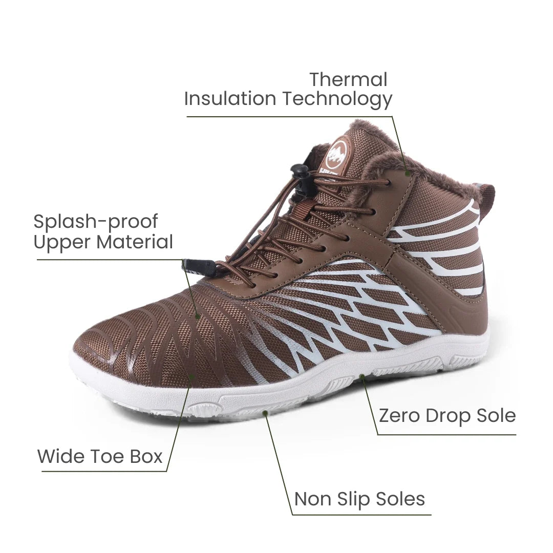 Lorax Comfort – Ergonomic & Supportive Winter Barefoot Shoes