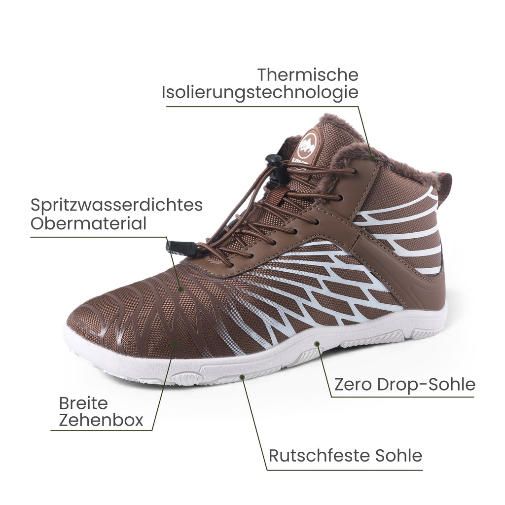 Lorax Comfort – Ergonomic & Supportive Winter Barefoot Shoes