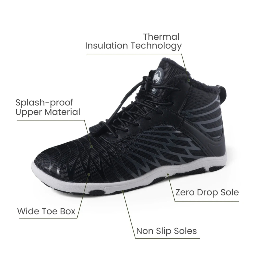 Lorax Comfort – Ergonomic & Supportive Winter Barefoot Shoes