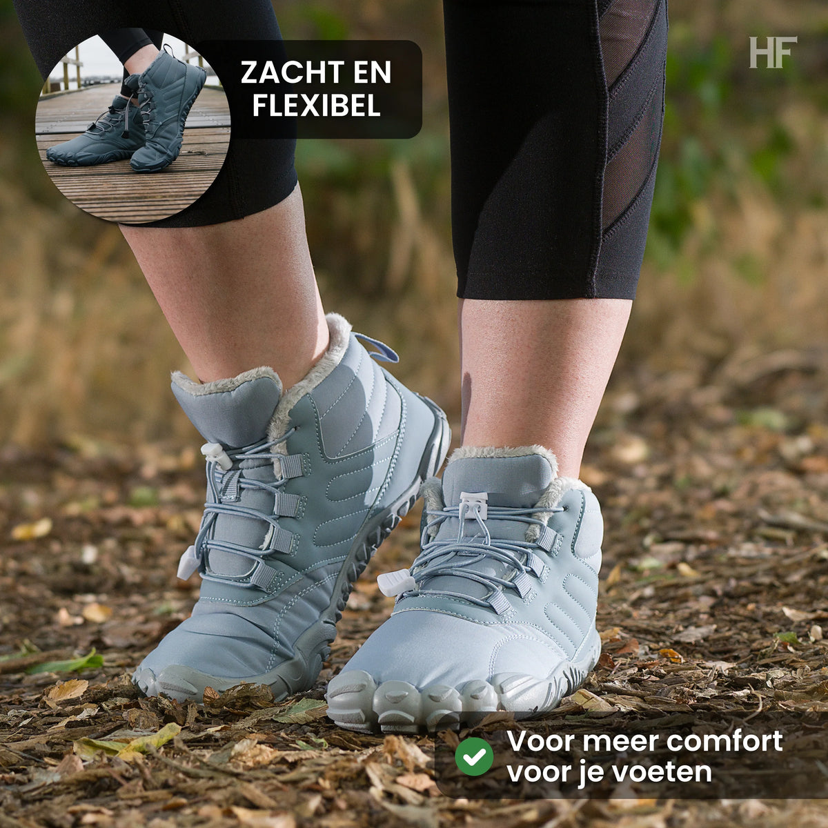 Caspar Pro - Non-slip & Water-Resistant Winter Barefoot Shoe