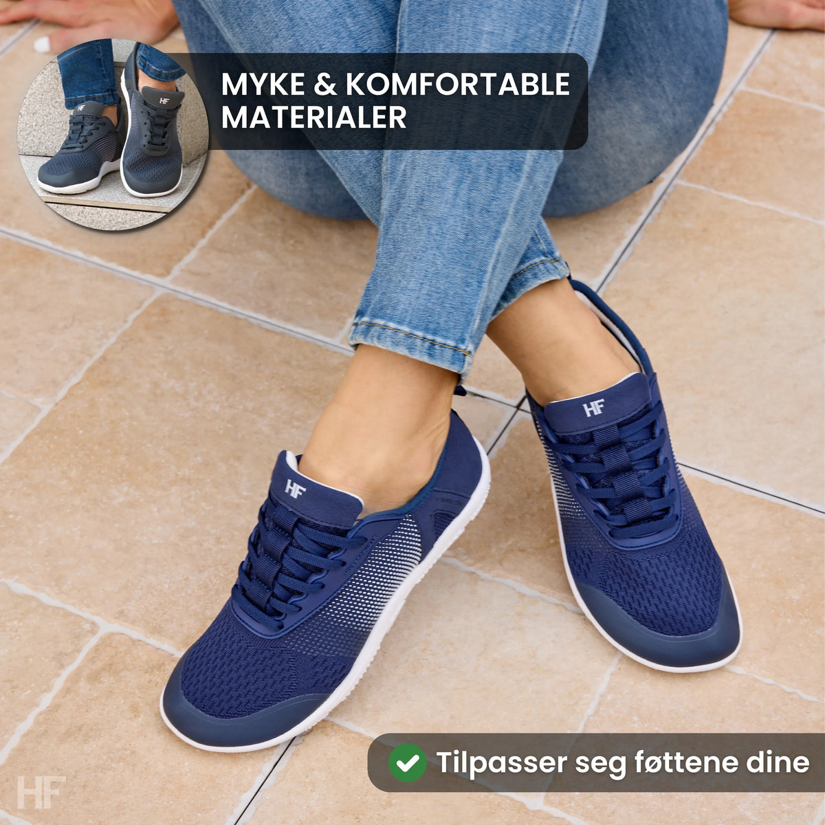 HF Stride – Hands-Free & Ergonomic Barefoot Shoes