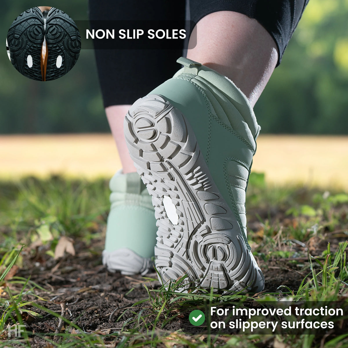 Kasdava Pro -  Non-slip & Water-resistant Winter Barefoot Shoe