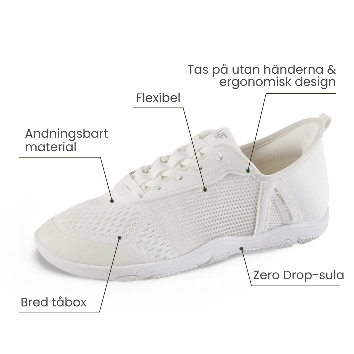 HF Stride – Hands-Free & Ergonomic Barefoot Shoes