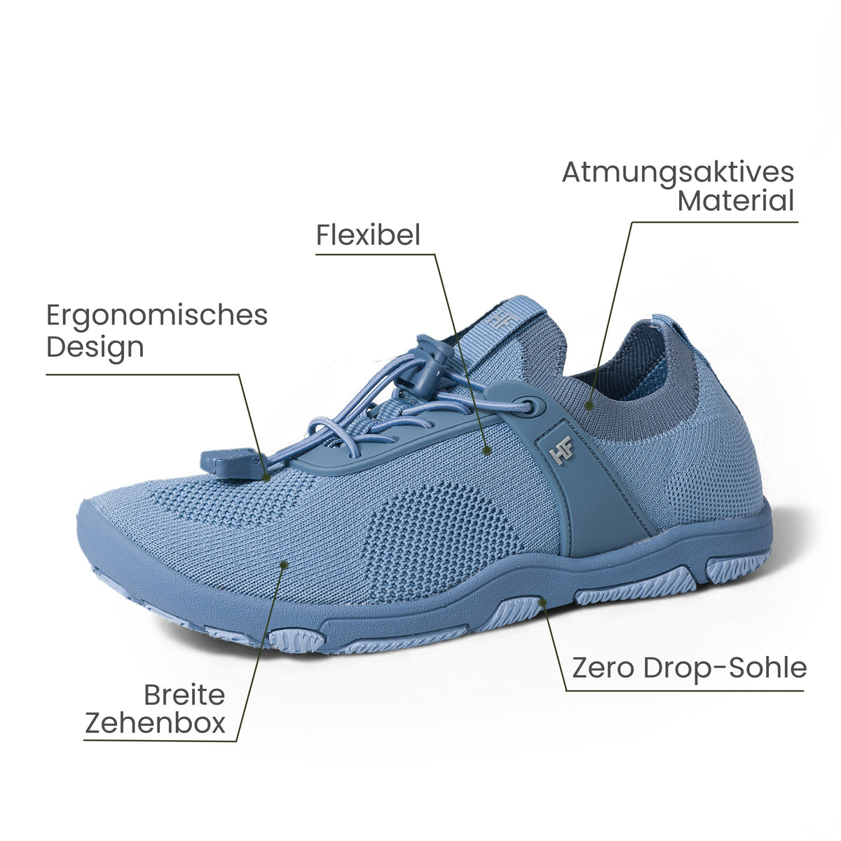 Theora Pro - Ergonomic Supportive & Non-slip Barefoot Shoes