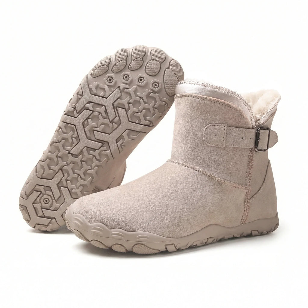 Cozely - Women's Fur-Lined & Ergonomic Barefoot Shoes