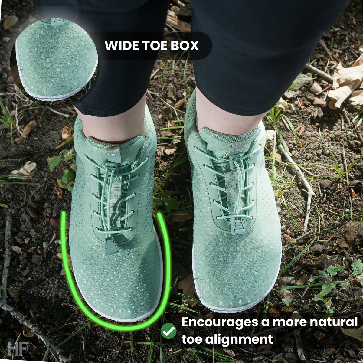 HF Flow – Minimalistic Shoes for Foot. Knee & Back Pain