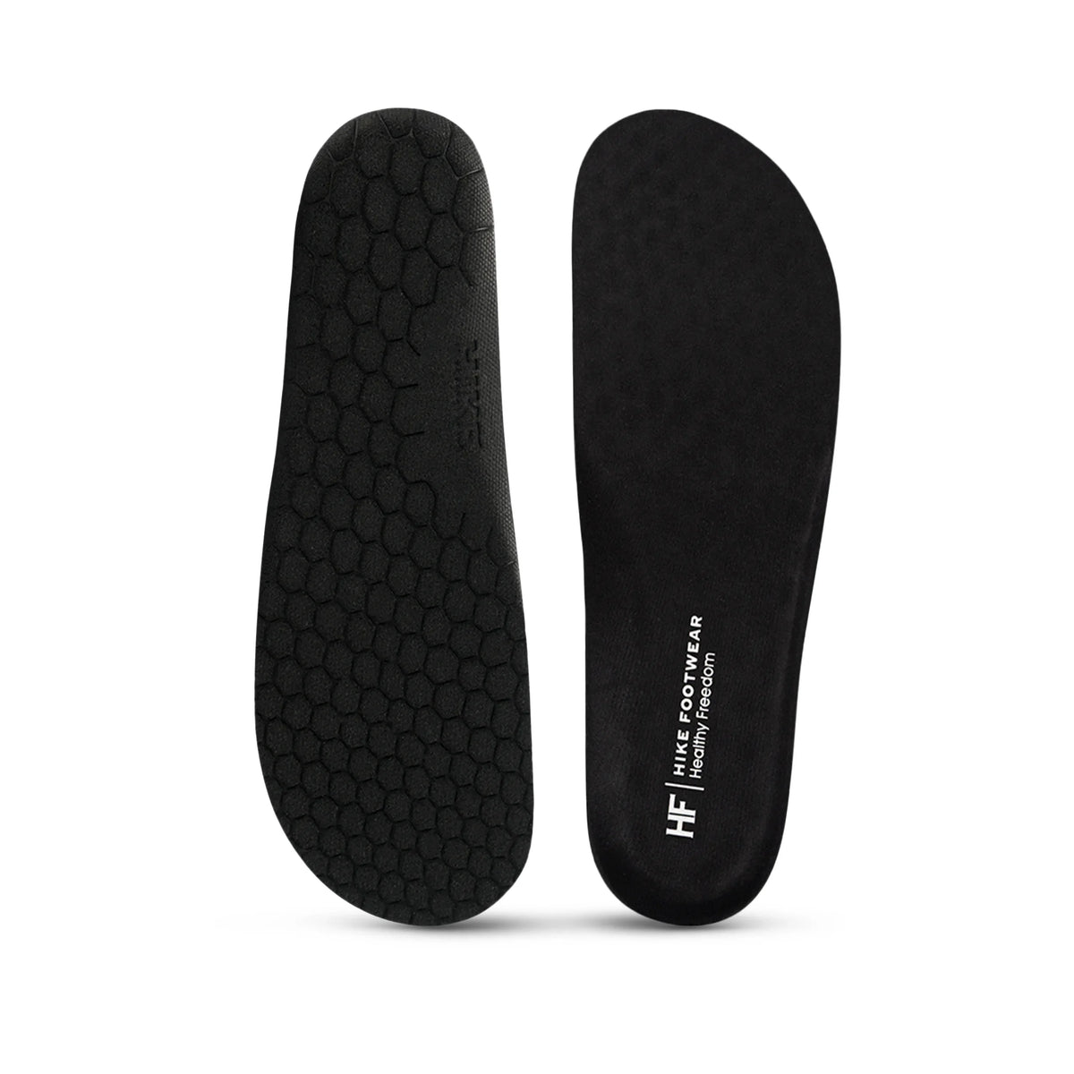 Black Barefoot Insoles – High-Density Foam Comfort